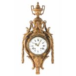 A Dutch giltwood cartel clock