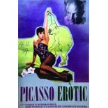 Picasso Erotic - Museu Picasso Barcelona 1979 MISERACHS TONI Ketres Produccio Affiche entoilée/