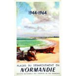 Plages du débarquement en Normandie 1944-1964 1964 BRENET ALBERT Société nationale des chemins de