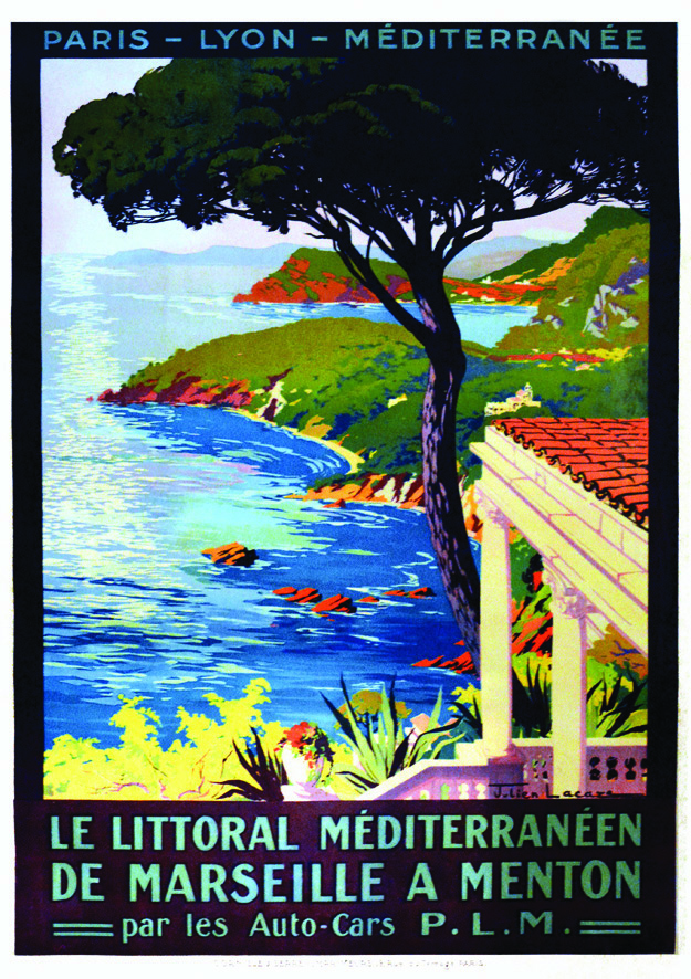 De Marseille à Menton ( Côte de St Maxime à Cannes ) vers 1910 LACAZE JULIEN Cornille & Serre