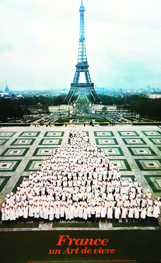 France Art de Vivre ( Réunion de tous les Chefs étoilés en 1976 ) 1976 PHOTO : LEDRU SYGMA Draeger