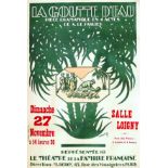 La Goutte d'Eau pièce se passant en Algérie 1927 BRASSEUR P. Pièce dramatique en 4 Actes de S. Le