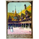 Les Hospices de Beaune 1922 ALO Cornille & Serre Paris Affiche entoilée/ Poster on Linnen B.E. B +