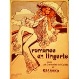 Romance en lingerie avec les dentelles de Calais vers 1970 Calais ( Pas de Calais ) BOSSUAT NICOLE 1
