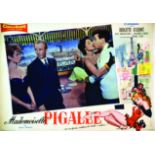 Mademoiselle Pigalle vers 1960 Aff. Entoilée. / Poster on Linen B.E. B + 49 x 70 cm Guaranteed