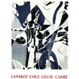 Lanskoy chez Louis Carré vers 1950 LANSKOY Mourlot Frères Lith. Paris 1957 Aff. N.E. B.E. B + 70 x