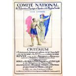 Commité Nat de L'Education Physique & de l'Hygiène Sociale - Critérium 1915 MALHERBE WILLIAM