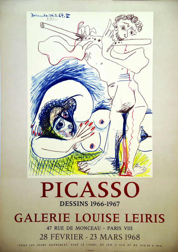 Lot de 25 Affiches de Picasso années 1960 - 1970 - 1980 PICASSO PABLO Lot de 25 Affiches Non