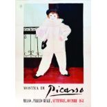 Mostra Picasso Milano Palazo Reale 1953 PICASSO PABLO Ind. Graf. Galvan Milano 1 Affiche Non-