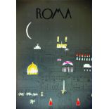 Roma 1984 1984 Roma 1984 1 Affiche Non-Entoilée / Poster on Paper not lined B.E. B + 47 x 33,5 cm