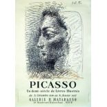 Picasso - Nice - Galerie H. Matarasso - Picasso 1956 PICASSO PABLO Devaye Cannes Aff. Entoilée. /