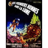 Les Premiers Hommes Dans La Lune de H.G. Wells vers 1950 SOUBIE ROGER Film de Nathan Juran avec