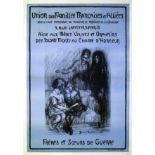 Frères et Soeurs de Guerre vers 1920 LEMAIRE GERMAINE Union des familles Françaises et alliées.