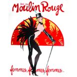 Lot de 14 Affiches / Posters : Moulin Rouge Femmes, Femmes, Femmes vers 1980 GRUAU RENE Lithographie