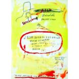 Jean Michel Basquiat -Supercombas 1988 BASQUIAT JEAN MICHEL Yvon Lambert. Supercomb -