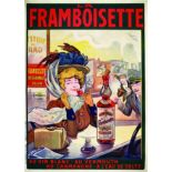 La Framboisette vers 1900 Dijon (Côte-d'Or) TAMAGNO Au vin blanc - au Vermouth - au Champagne - à