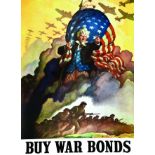 Buy war Bounds - Till we meet again 1942 HIRSCH JOSEPH U.S. Government printing office 1 Affiche