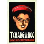 Tchang-Li-Noo Marvelous Chinese Conjugor vers 1930 J. Chaffiotte Paris 1 Affiche Non-Entoilée /