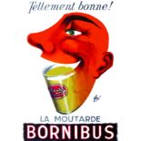 La Moutarde Bornibus 1954 Dijon (Côte-d'Or) FORE Tellement bonne! Karcher Paris Aff. Entoilée. /