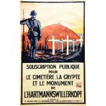 Souscription publique pour le cimetierre, la crypte et le Monument de L'Hartmannswillerkopf vers