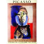 Pablo Picasso - Portraits Imaginaires 1971 PICASSO PABLO Galeria de la Colombe à Vallauris Aff.