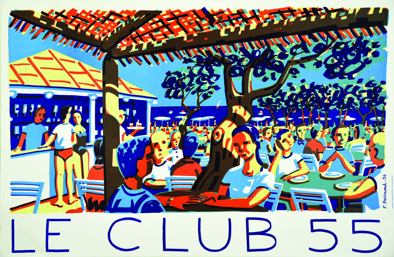 Saint-Tropez - Le Club 55 - Plage de Ramatuelle 1996 Saint Tropez Plage de Pampelonne Ramatuelle (