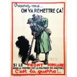 Préparez-vous on va remettre ça! vers 1934 GALLAND A. Si le Front Populaire prend le pouvoir c'est