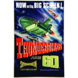 Thunderbird Now on the Big Screen vers 1960 Stafford & Cie Nottingham - London Affiche entoilée/