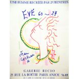 Cocteau - Eve 60- 27 Une femme recréée par 27 peintres Galerie Recio 1960 COCTEAU JEAN Les Presses