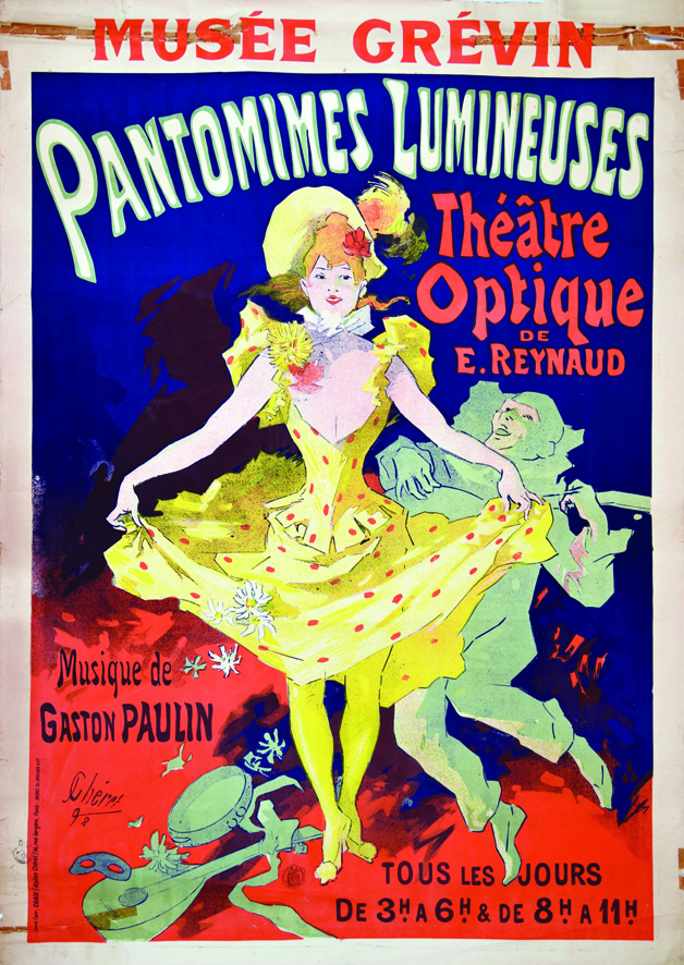 Pantomimes Lumineuses Musée Grévin - Très belles couleurs 1898 CHERET JULES Chaix (Ateliers