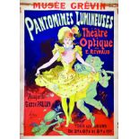 Pantomimes Lumineuses Musée Grévin - Très belles couleurs 1898 CHERET JULES Chaix (Ateliers