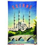 Edirne - Tûrkiye Turning ve Otomobil Kurumu 1946 AKGUL 1 Affiche Non-Entoilée / Poster on Paper