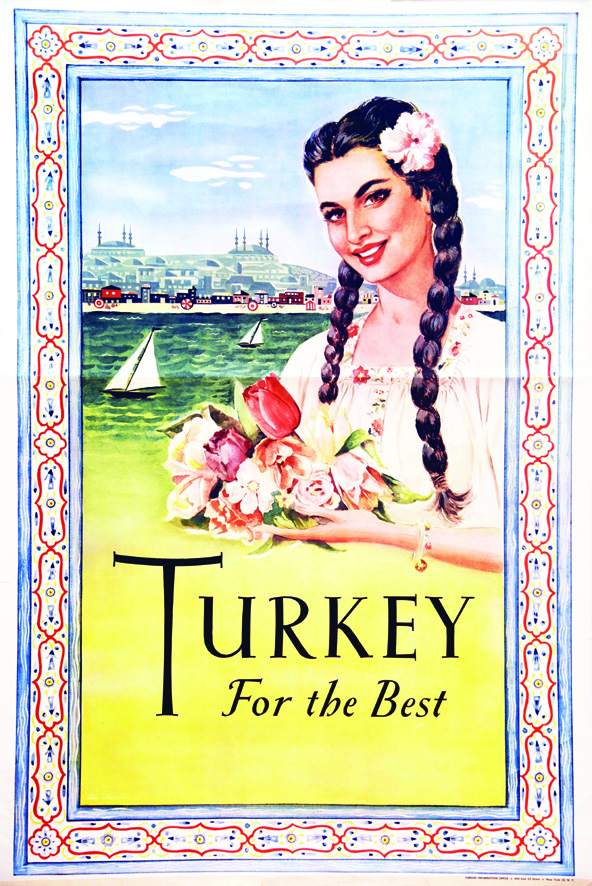 Turkey for the Best vers 1950 1 Affiche Non-Entoilée / Poster on Paper not lined B.E. B +