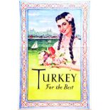 Turkey for the Best vers 1950 1 Affiche Non-Entoilée / Poster on Paper not lined B.E. B +