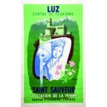 Luz Saint Sauveur - Hautes Pyrénées vers 1950 EVEN Centre de tourisme. La station de la femme. Havas