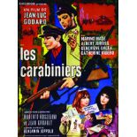Les Carabiniers 1963 PARNOUX JEAN Ets. Saint Martin Paris 1 Affiche Non-Entoilée / Vintage Poster