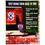 Help Bring Them Back to You ! - find time for war work 1943 U.S. Government printing office 1