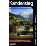 Kandersteg vers 1960 1 Affiche Non-Entoilée / Vintage Poster not lined B.E. B + plis &