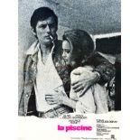 La Piscine 1974 Affiches Gailllard Paris 1 Affiche Non-Entoilée / Vintage Poster on Paper not