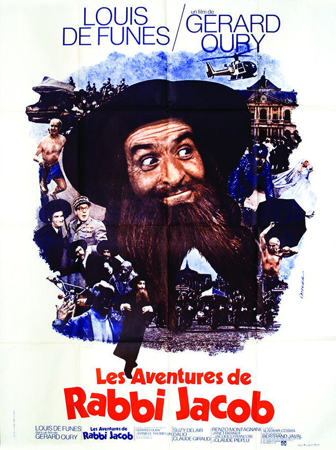 Les Aventures de Rabbi Jacob - Gérard Oury 1973 VAISSIER. J. Avec Louis de Funès - Film de