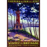 Baie de Paimpol - Tour de Kerroc'h - Visitez La Bretagne vers 1920 HOUPIN LOUIS A. Norgeu Paris