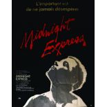 Midnight Express 1978 Lalande & Courbet Wissous 1 Affiche Non-Entoilée / Vintage Poster not lined