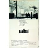 Manhattan - one sheet 1979 Litho in USA U.S.A. 1 Affiche Non-Entoilée / Poster on Paper not lined