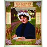 Auvergnate - La Belle Jardinière 1907 G. de Malherbe 1 Affiche Non-Entoilée / Vintage Poster not