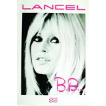 Lancel Brigitte Bardot vers 2008 Aff. Entoilée. / Vintage Poster on Linen B.E. B + 172 x 118 cm