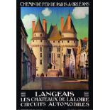 Langeais - Les Chateaux de la Loire Circuits automobiles 1927 CONSTANT - DUVAL Lucien Serre & Cie