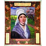 Normandie - La Belle Jardinière 1907 G. de Malherbe 1 Affiche Non-Entoilée / Vintage Poster not