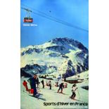Val D'Isère - Sports D'hiver en France vers 1960 PHOTO : C. M. DIATEC ET C. AVRIL Draeger Paris