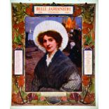 Boulonnaise - La Belle Jardinière 1907 G. de Malherbe 1 Affiche Non-Entoilée / Vintage Poster not