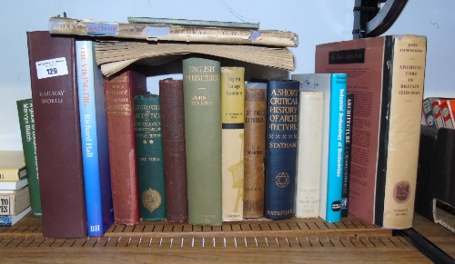 A Collection of Books - English Furniture, Architecture, Archaeology, etc.